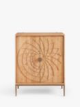 John Lewis Array Wood Storage Cabinet, Oak