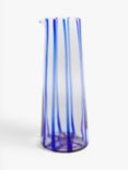 John Lewis Swirl Stripe Glass Jug, 1L