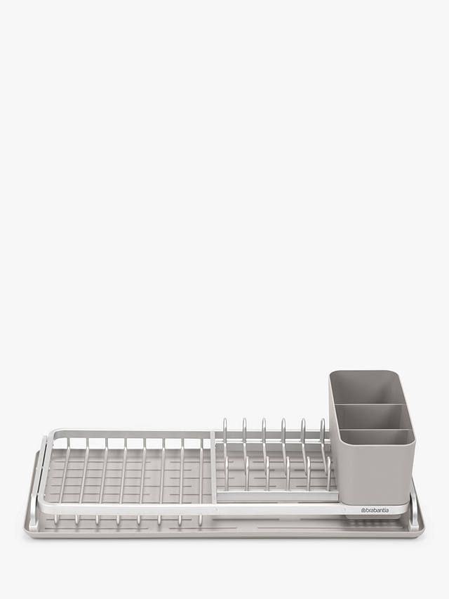 Brabantia SinkSide Compact Dish Rack, Mid Grey