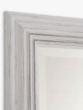 Yearn Contemporary Rectangular Wall Mirror, 74 x 102cm, White