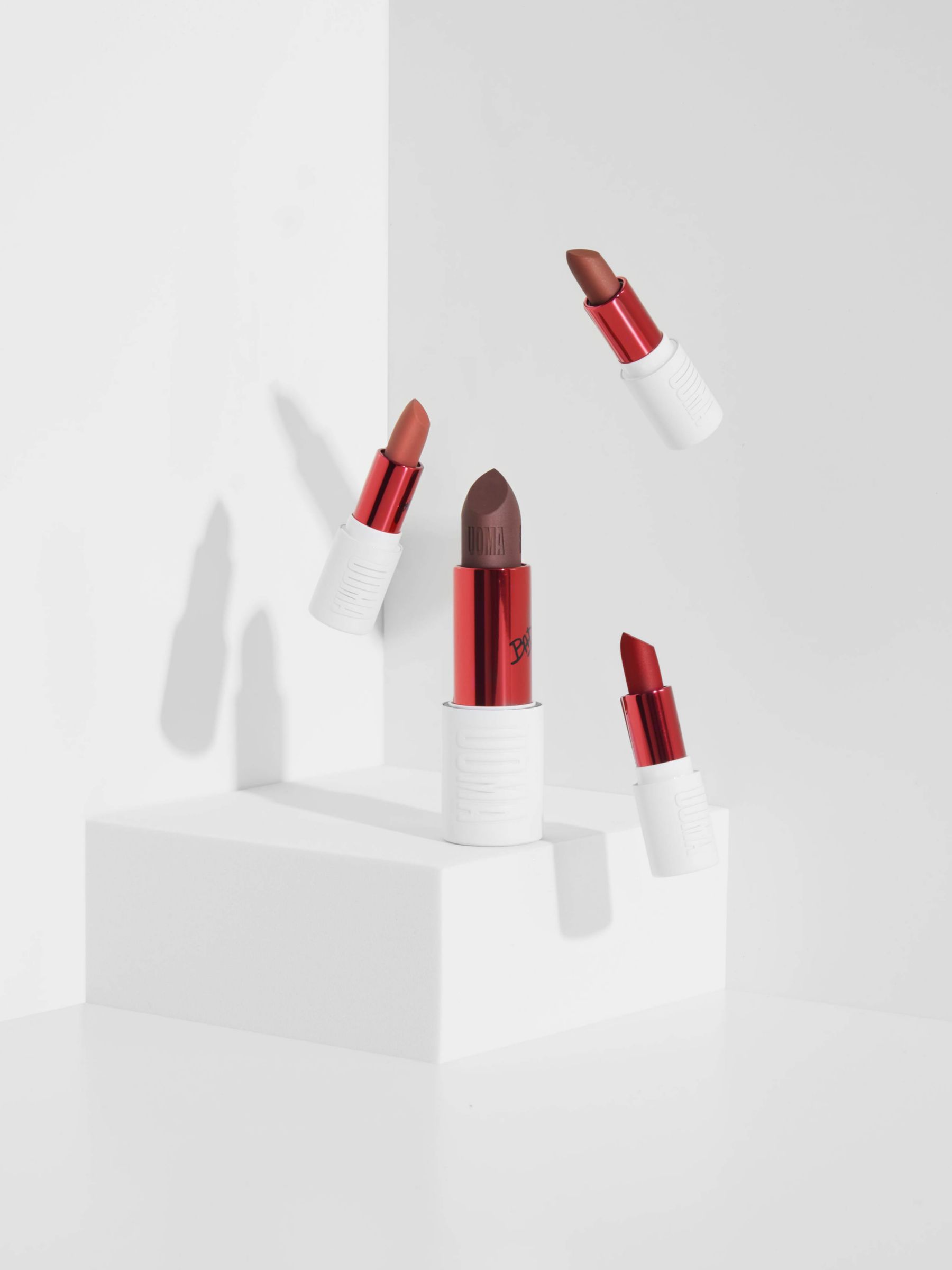 UOMA Beauty Badass Icon Matte Lipstick, Mini, Diana