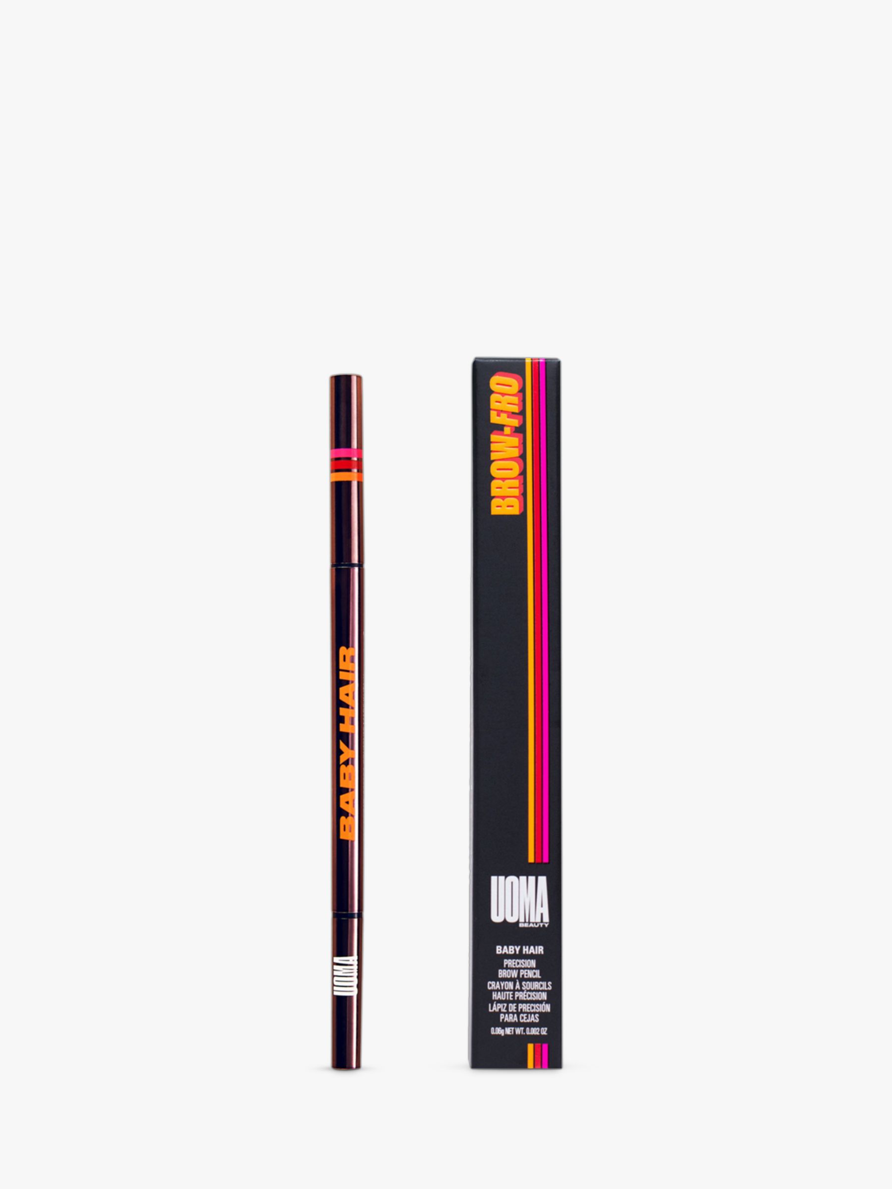 UOMA Beauty BROW-FRO BABY HAIR Brow Pencil, 02 Golden Blonde 8