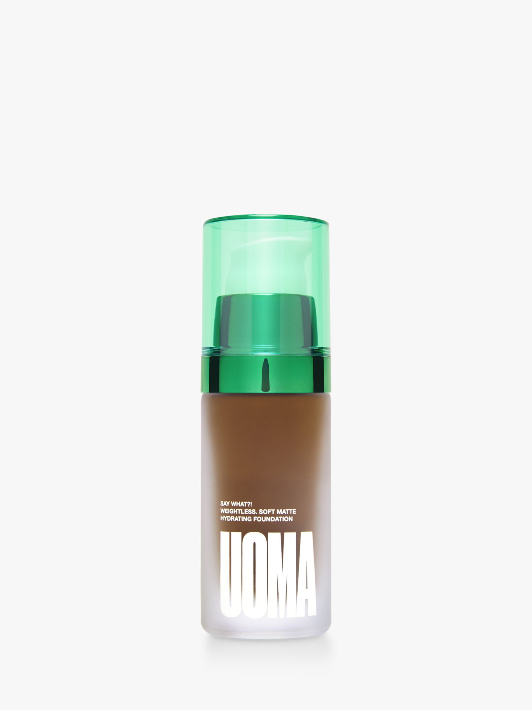 UOMA Beauty Say What?! Foundation, Black Pearl T1C