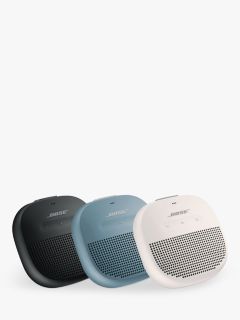 Bose SoundLink Micro Water-resistant Portable Bluetooth Speaker with Built-in Speakerphone, Black