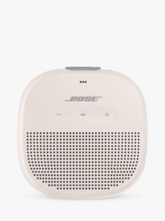 Bose SoundLink Micro Water-resistant Portable Bluetooth Speaker with Built-in Speakerphone, White Smoke