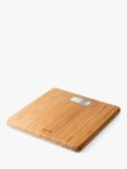 Salter FSC-Certified Bamboo Bathroom Scale, Natural