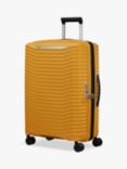 Samsonite Upscape 4-Wheel 68cm Expandable Medium Suitcase, Yellow
