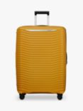 Samsonite Upscape 4-Wheel 75cm Expandable Large Suitcase, Yellow