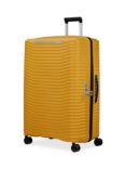 Samsonite Upscape 4-Wheel 81cm Expandable Large Suitcase, Yellow