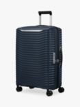 Samsonite Upscape 4-Wheel 68cm Expandable Medium Suitcase, Blue Nights