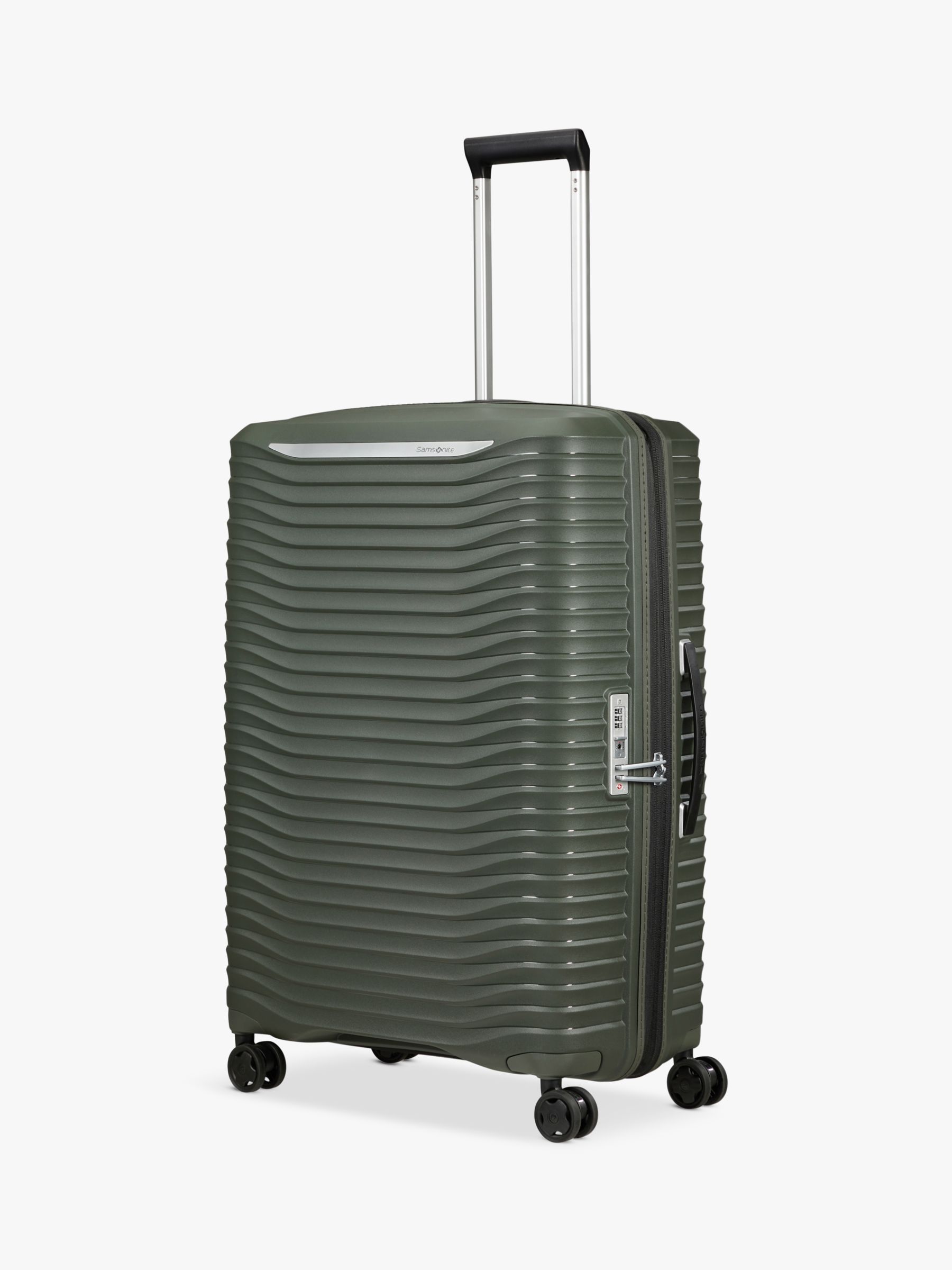 Samsonite Upscape 4-Wheel 75cm Expandable Large Suitcase, Climbing Ivy