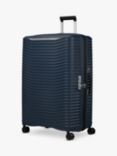 Samsonite Upscape 4-Wheel 81cm Expandable Large Suitcase, Blue Nights