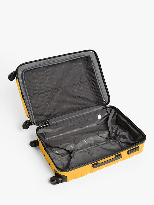 John Lewis ANYDAY Girona 75cm 4-Wheel Large Suitcase, Yellow