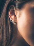 LARNAUTI Beaded Single Ear Cuff