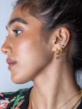 LARNAUTI Huggie Hoop Earrings