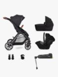 Silver Cross Reef Pushchair & Dream Car Seat Travel Pack, First Bed Folding Carrycot & Accessories Bundle