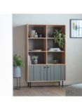 Gallery Direct Bexwell Open Storage Sideboard, Natural/Grey