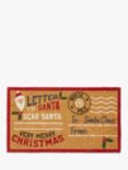 John Lewis Letter to Santa Christmas Door Mat