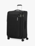 Samsonite Respark Spinner 4-Wheel 79cm Expandable Large Suitcase, Ozone Black