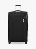 Samsonite Respark Spinner 4-Wheel 79cm Expandable Large Suitcase, Ozone Black