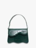 HVISK Elude Croco Top Handle Grab Bag, Ultimate Green