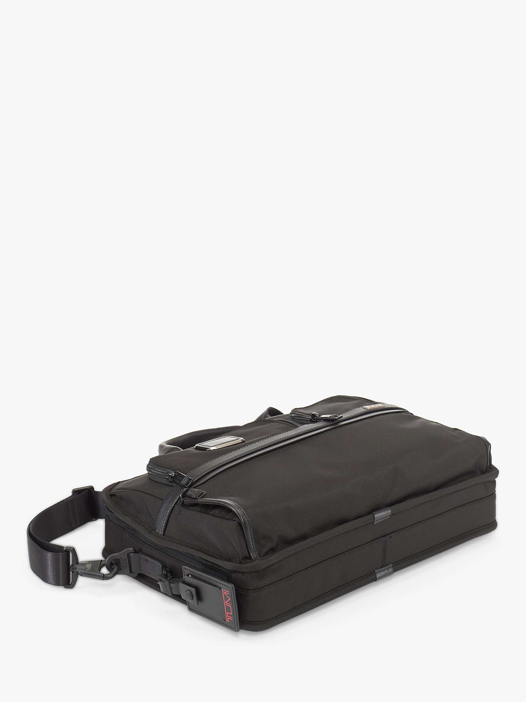 Buy TUMI Alpha 3 Slim 15" Laptop Briefcase, Black Online at johnlewis.com