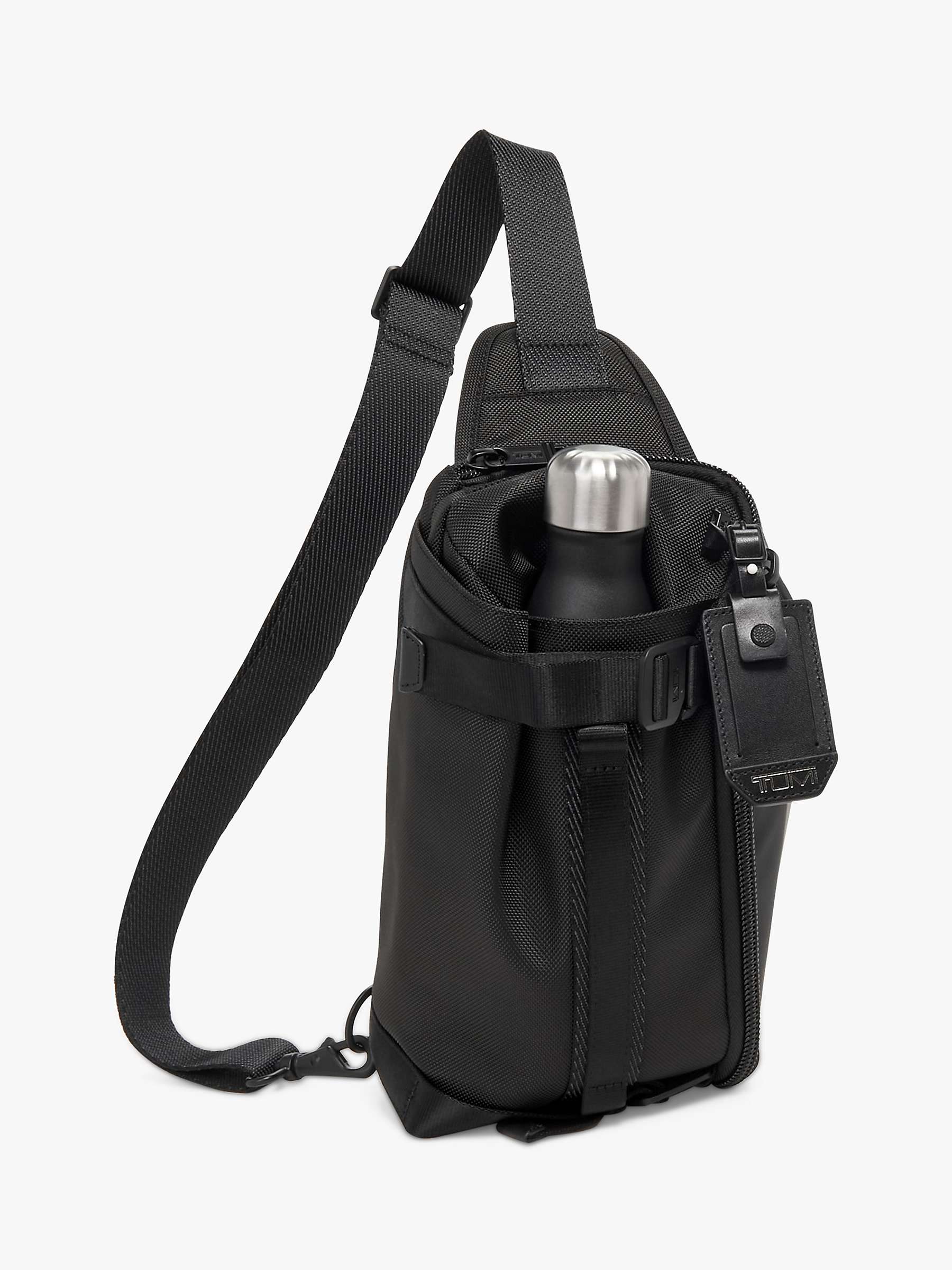 Buy TUMI Platoon Sling Bag, Black Online at johnlewis.com