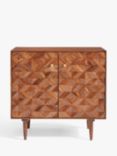 John Lewis + Swoon Franklin Acacia Wood Storage Cabinet, Natural