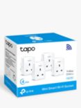 TP-Link Tapo P100 Mini Wi-Fi Smart Plug, Pack of 4
