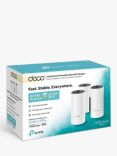 TP-Link Deco P9 AC1200 Whole Home Mesh Wi-Fi System & AV1000 Powerline Kit, Pack of 3