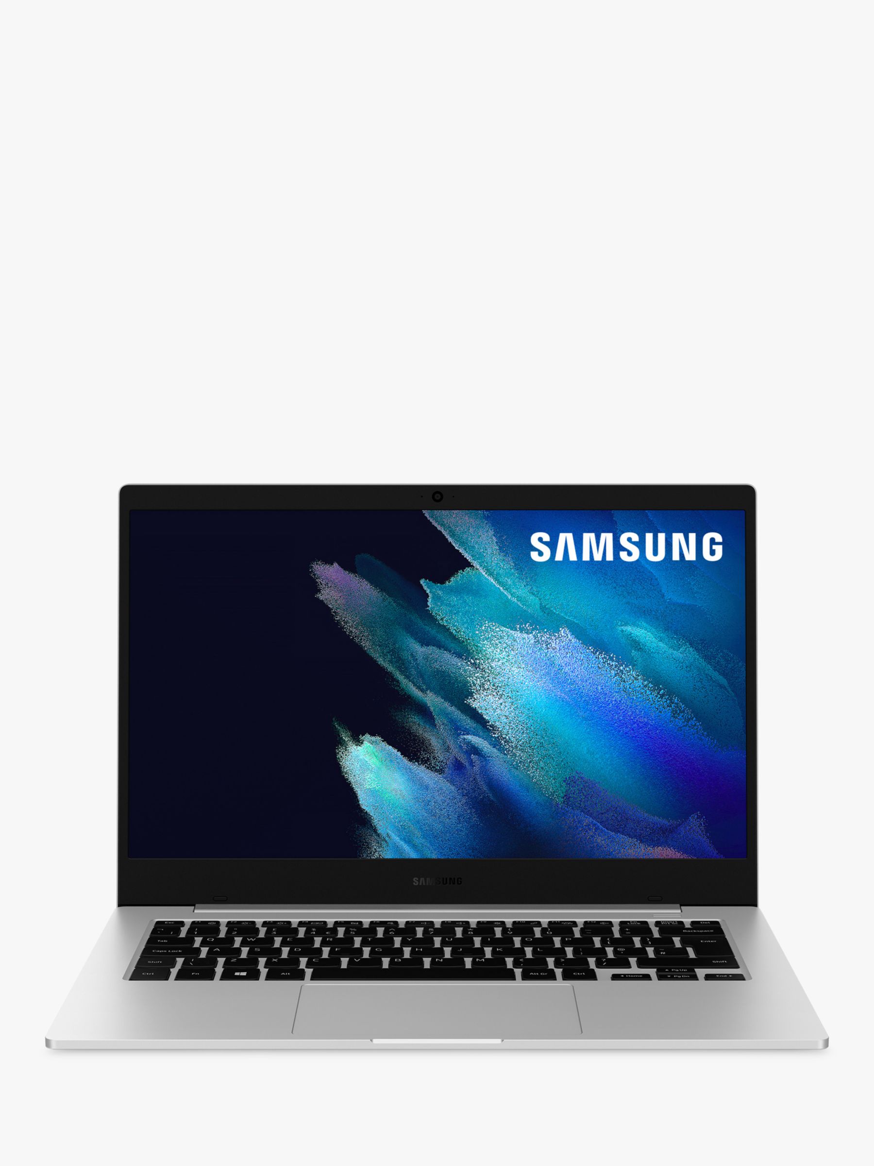 Samsung Galaxy Book Go 4G LTE Laptop, Qualcomm Snapdragon Processor, 8GB RAM, 128GB SSD, Wi-Fi + Cellular, 14" Full HD, Silver