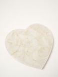 Truly Quartz Heart Serving Board, Neutral