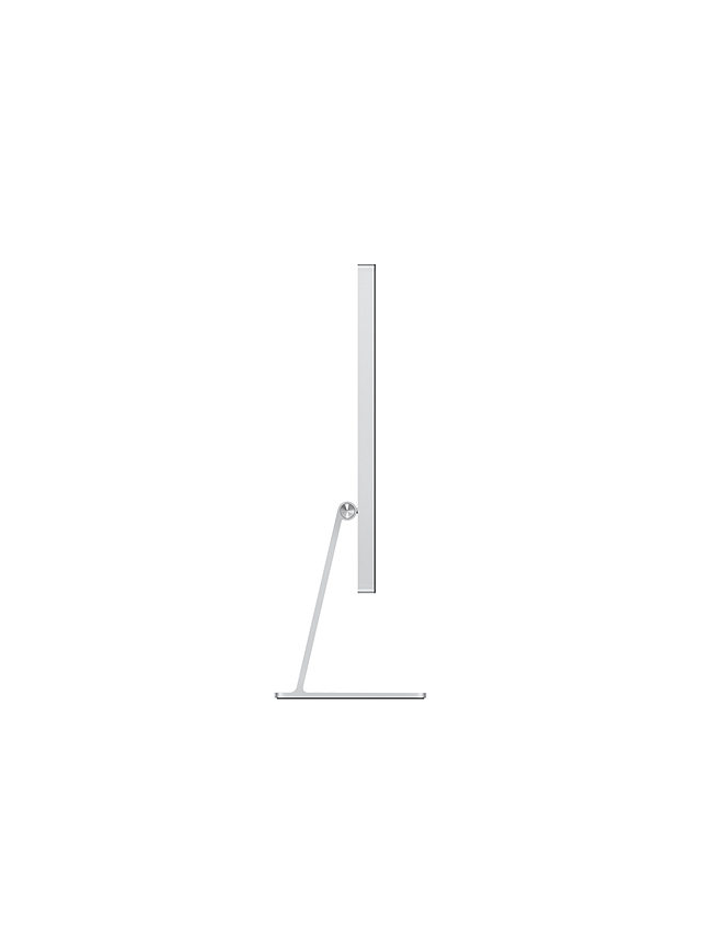 Apple Studio Display with Tilt & Height Adjustable Stand, Standard Glass, 27" 5K Retina Display, Silver