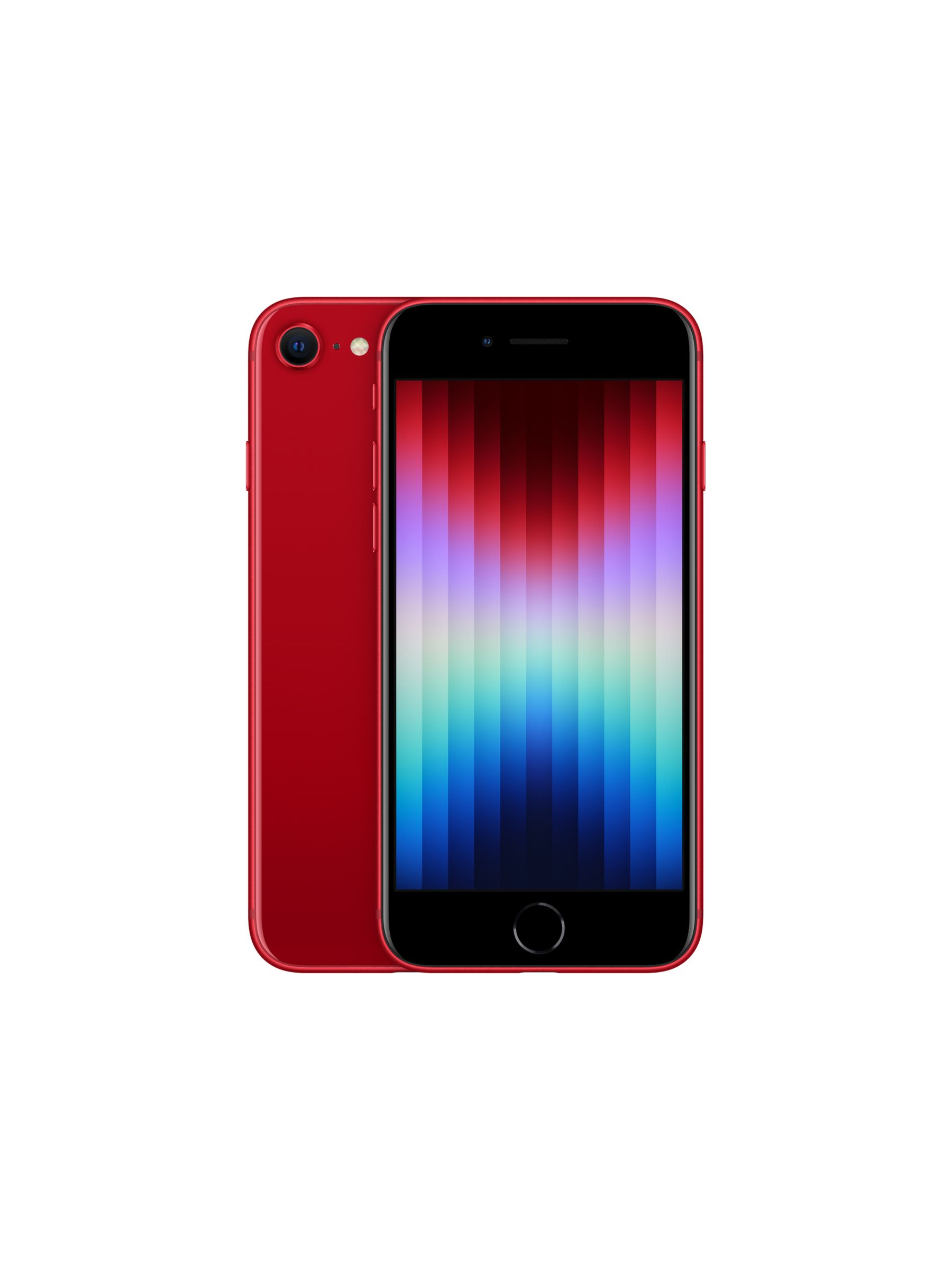 2022 Apple iPhone SE, iOS 15, 4.7, 5G, SIM Free, 128GB, (product)red