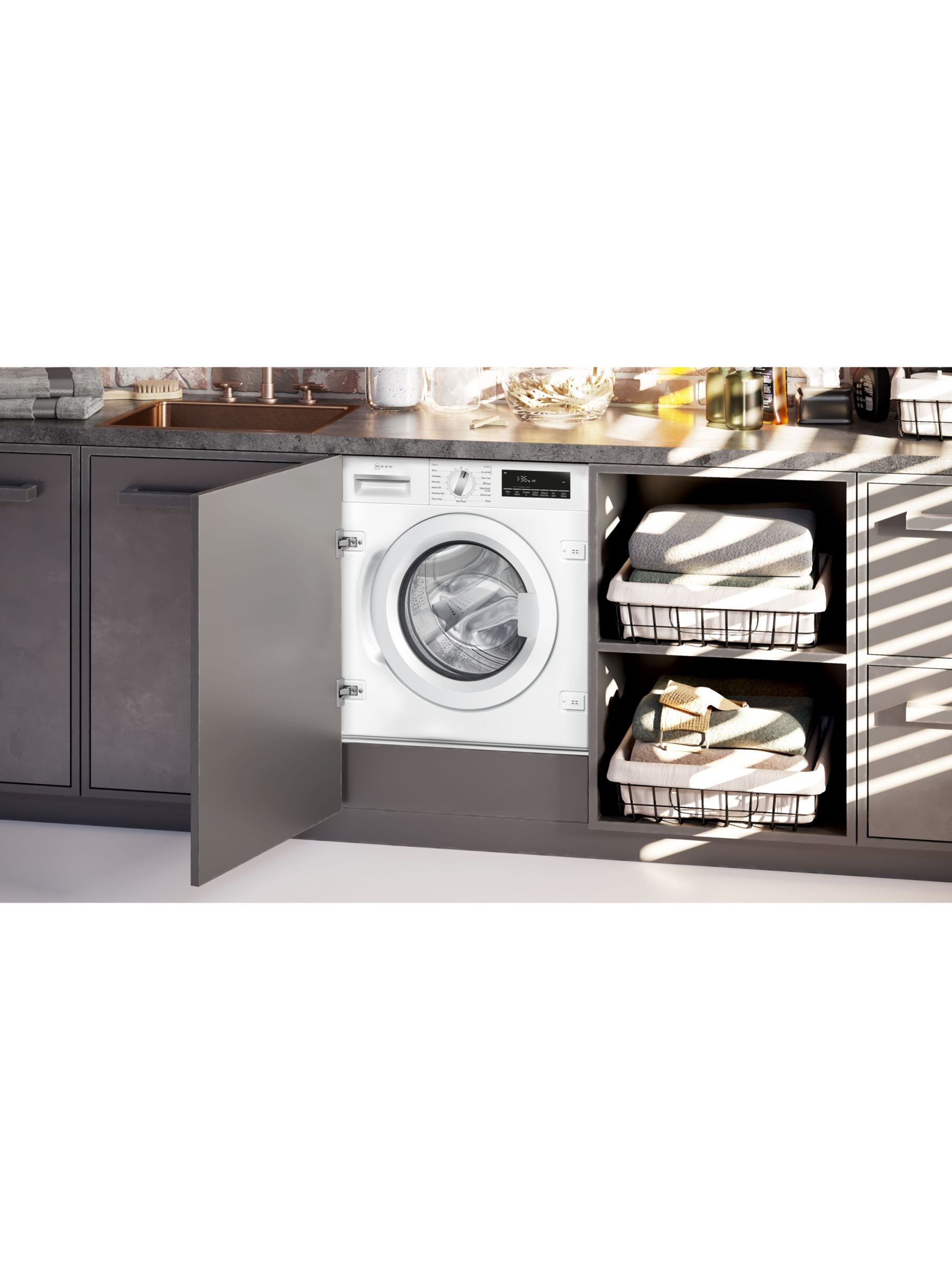 Neff integrated washing deals machine john lewis