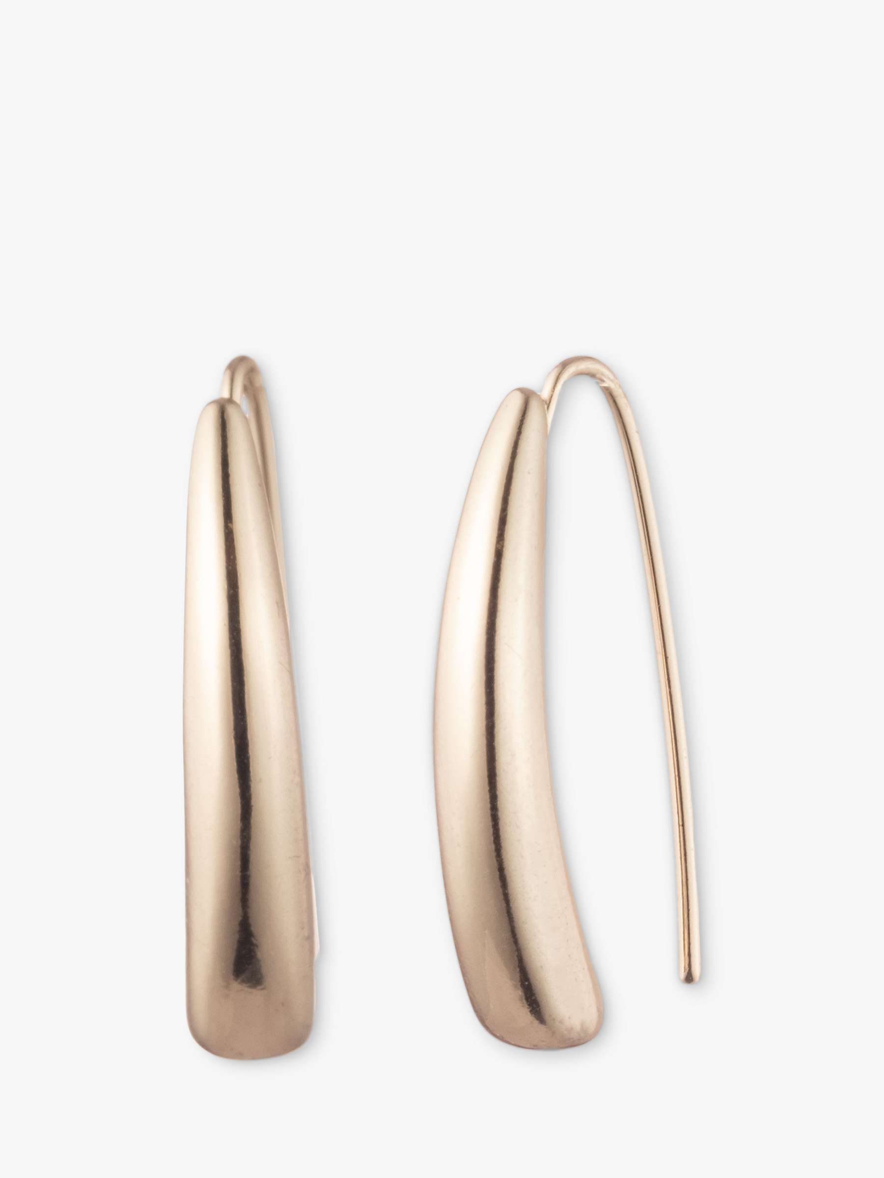 Buy Lauren Ralph Lauren Metal Threader Earrings, Gold Online at johnlewis.com