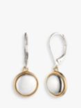 Lauren Ralph Lauren Two-Tone Drop Earrings, Gold/Silver