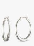 Lauren Ralph Lauren Gradual Hoop Earrings, Silver