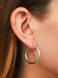 Lauren Ralph Lauren Gradual Hoop Earrings, Silver