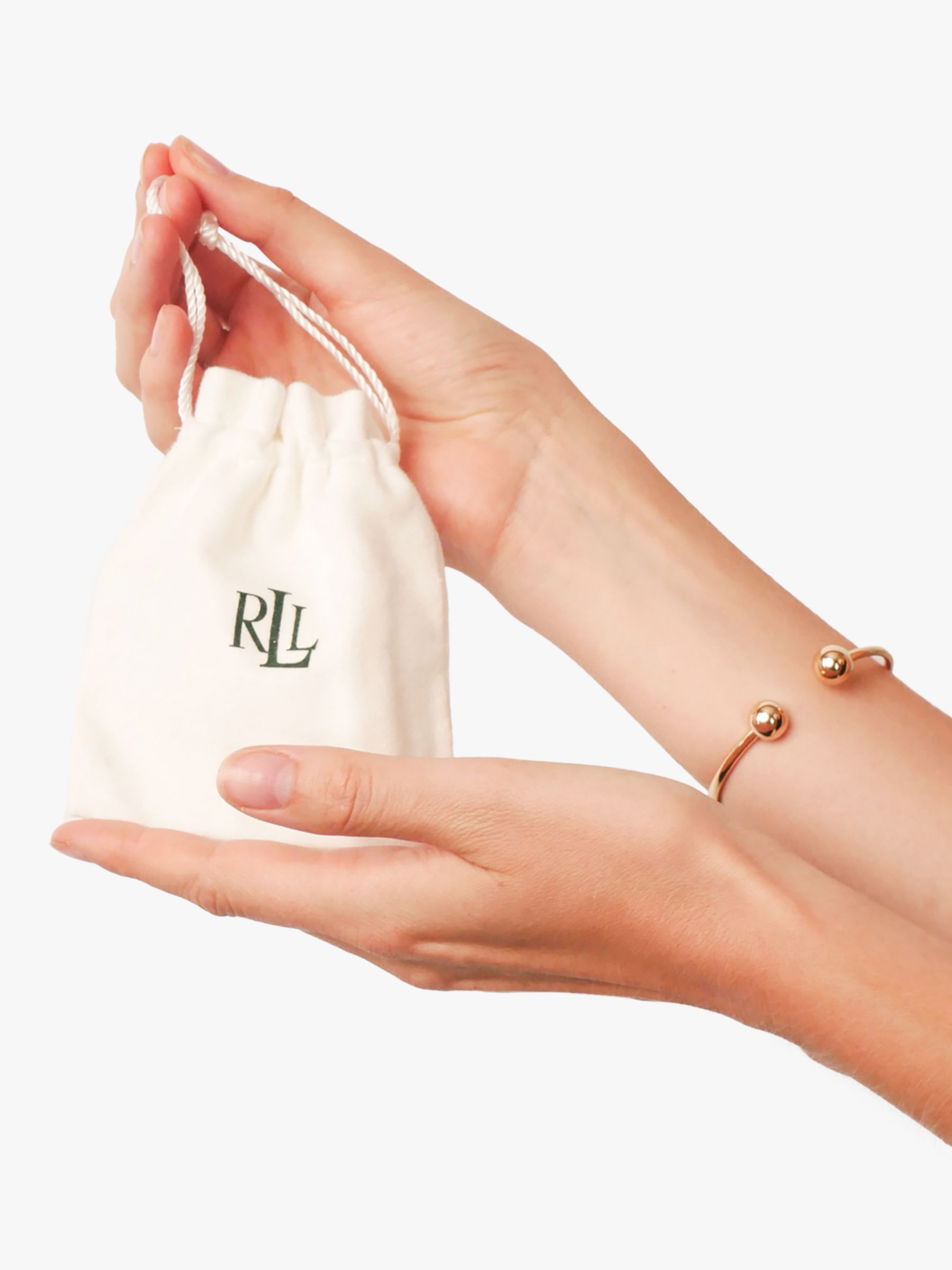 Buy Lauren Ralph Lauren Simple Ball Drop Earrings Online at johnlewis.com