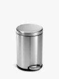 simplehuman Round Pedal Bin, 4.5L