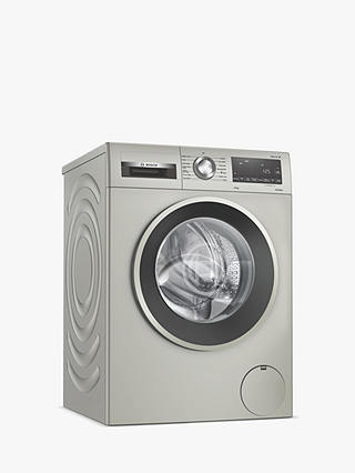 Bosch Series 6 WGG245S1GB Freestanding Washing Machine, 10kg Load, 1400rpm Spin, Silver Inox