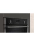 Neff N50 Slide and Hide B6ACH7HG0B Built Under Electric Self Cleaning Single Oven, Graphite Grey