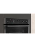 Neff N50 U1ACE2HG0B Built In Electric Double Oven, Graphite Grey