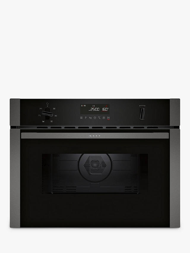 Buy Neff N50 C1AMG84G0B Built In Electric Compact Oven with Microwave, Graphite Grey Online at johnlewis.com