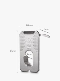 3M CLAW Steel Claw Drywall Picture Hanger, Pack of 4, 20kg