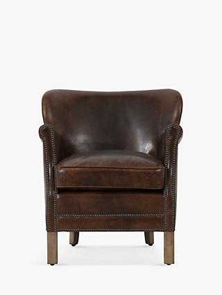 Cosy Range, Halo Cosy Leather Armchair, London Leather Cognac