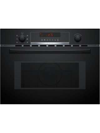 Bosch Serie 4 CMA583MB0B Built-In Combination Microwave with Grill, Black