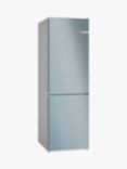 Bosch Serie 4 KGN362LDFG Freestanding 70/30 Fridge Freezer, Stainless Steel Innox