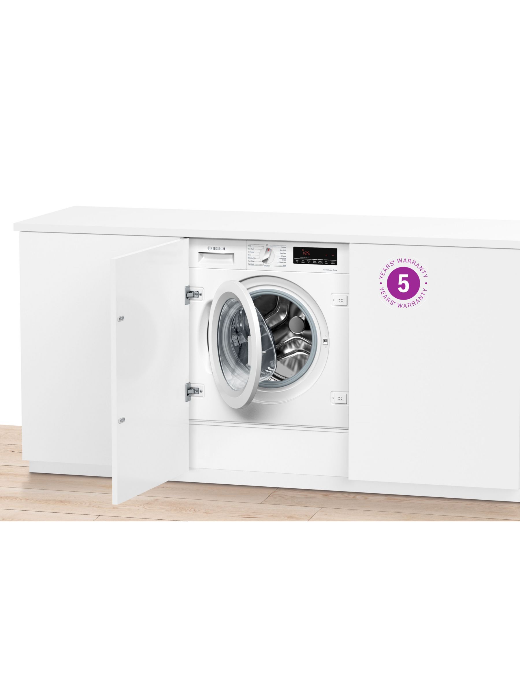 Bosch WIW28502GB Series 8 Integrated 8kg Washing Machine
